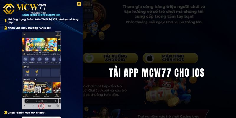 Tải App Mcw77 Cho iOS Tải App Mcw77 Cho iOS